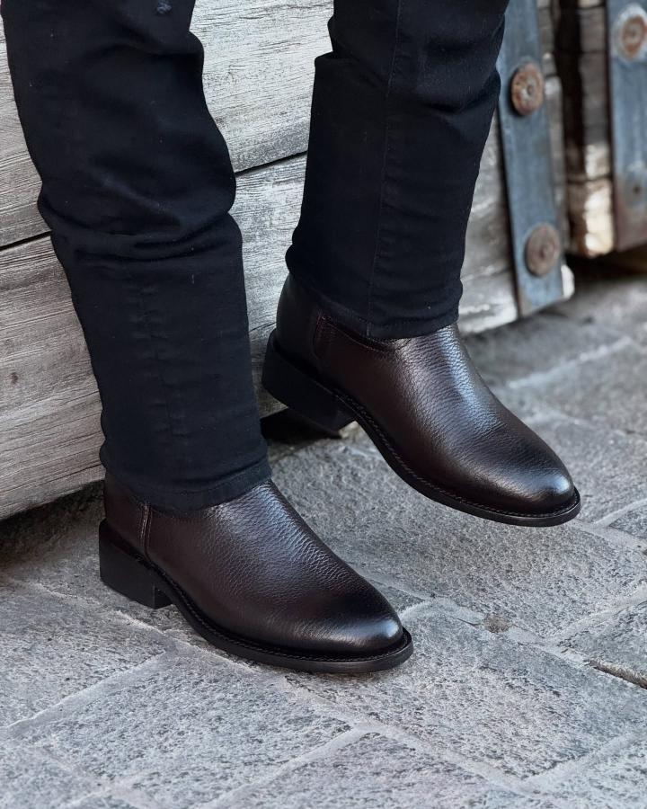 New Model Original Cowhide Leather Boots