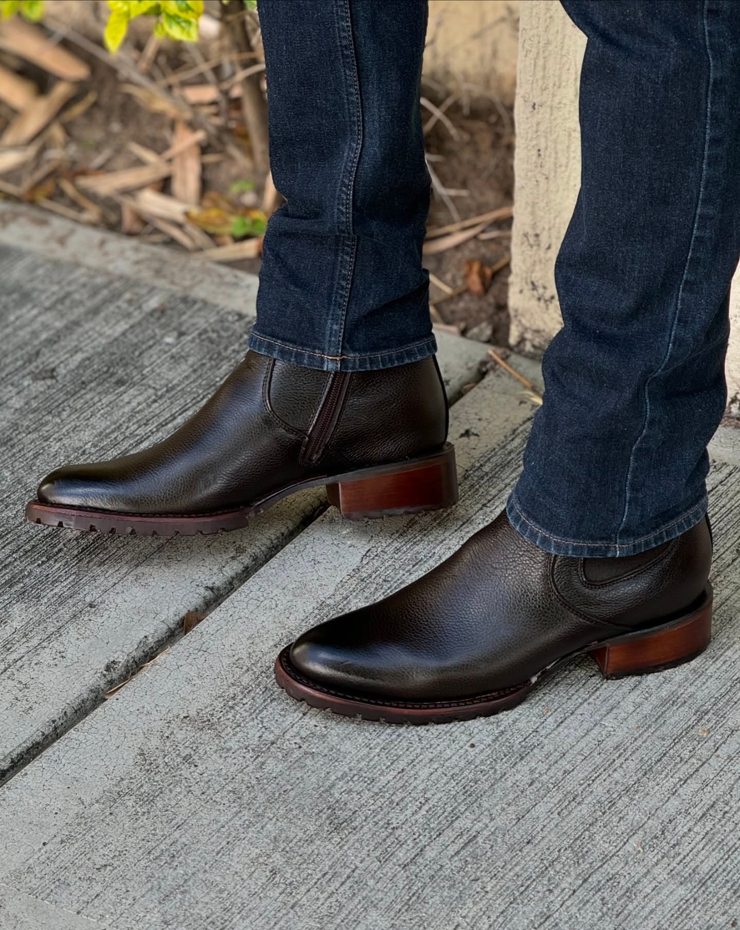 Champion Model Denuine Deer Cowboy Boots