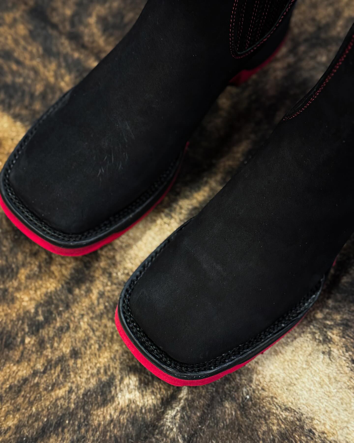 Zeus Red Devil Western Cowboy Boots