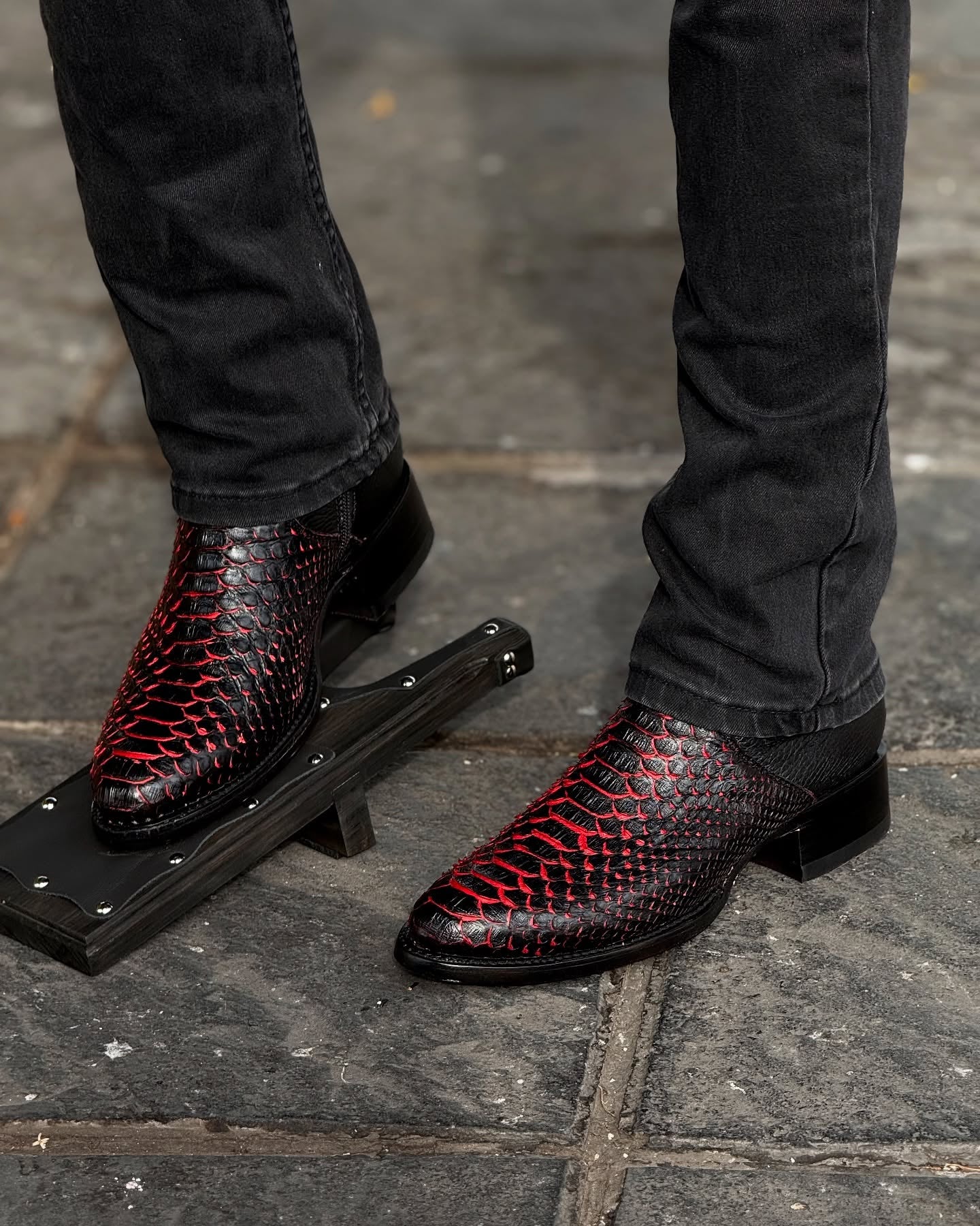 Evil Lucchesse Western Cowboy Boots