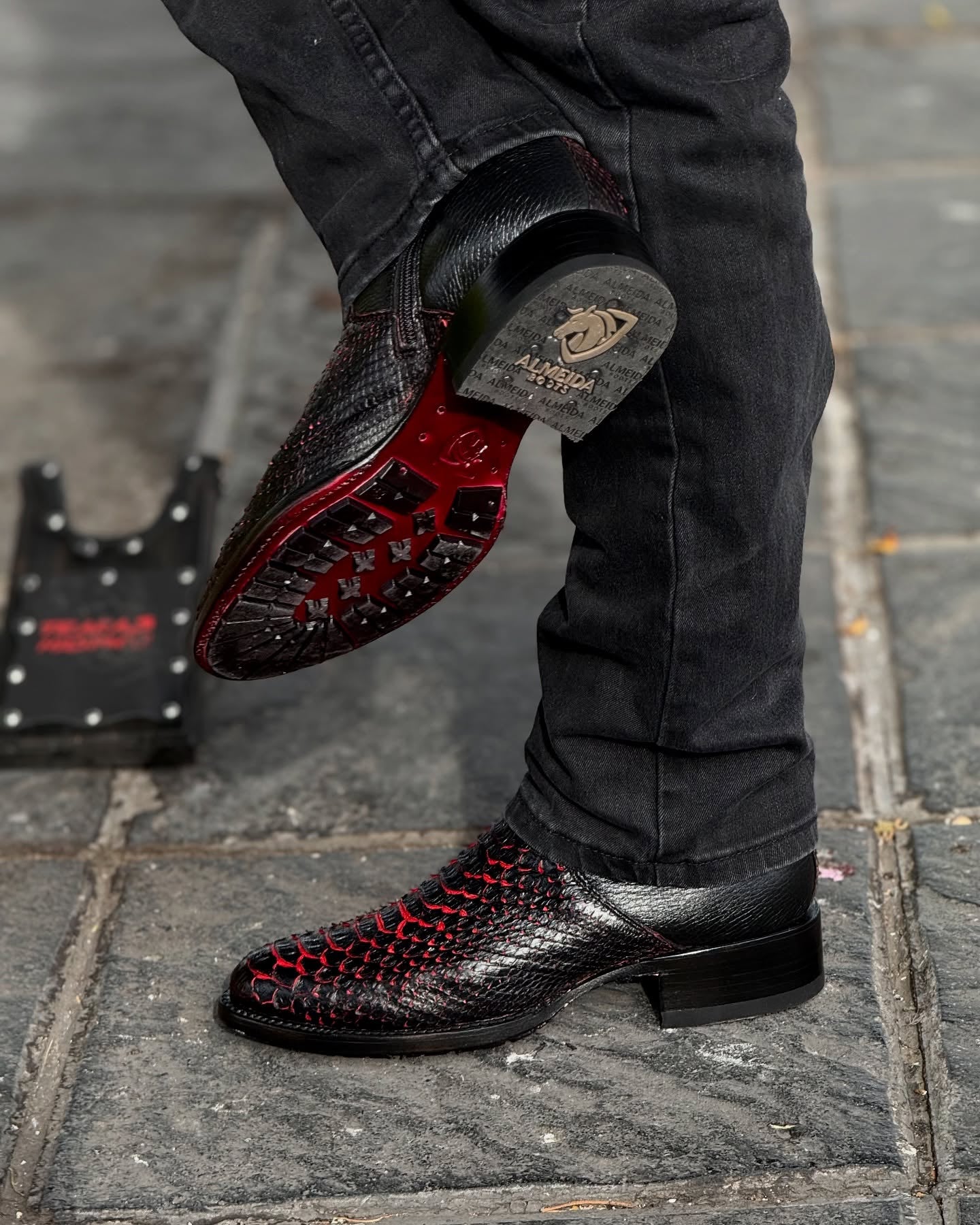 Evil Lucchesse Western Cowboy Boots