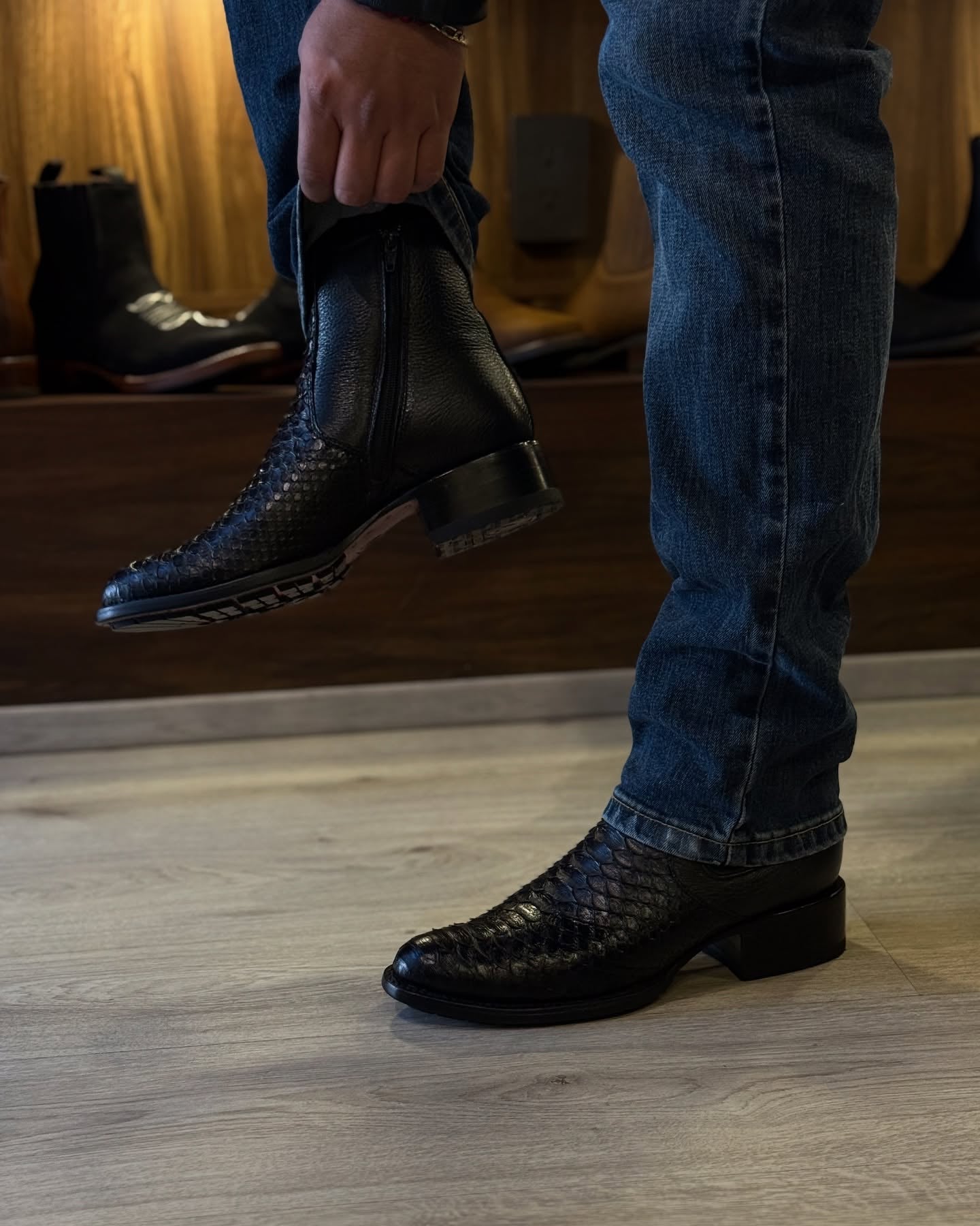 Evil Lucchesse Western Cowboy Boots
