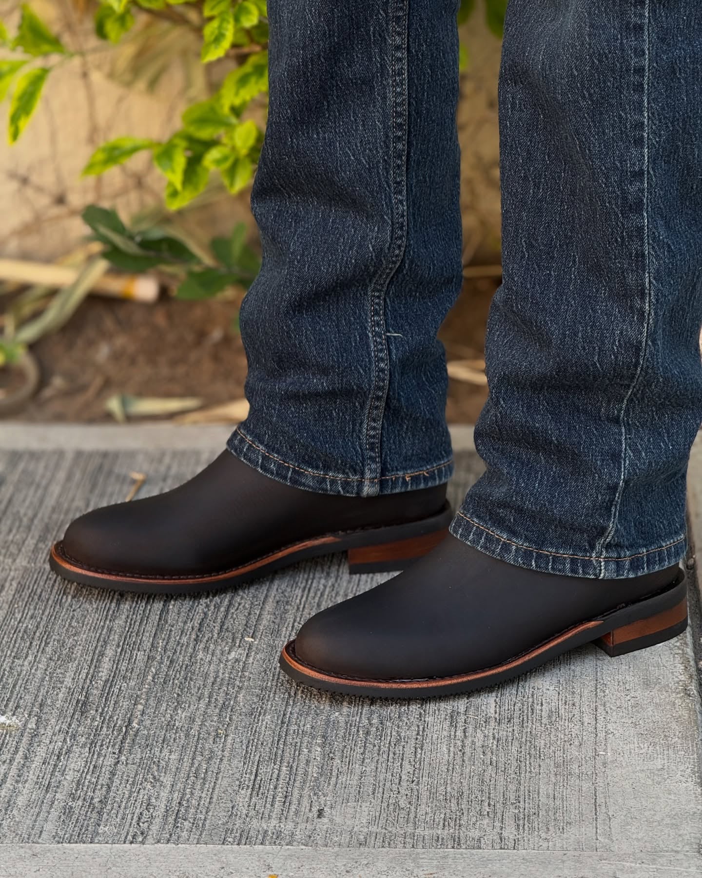 Anti-slippery Western Cowboy Boots
