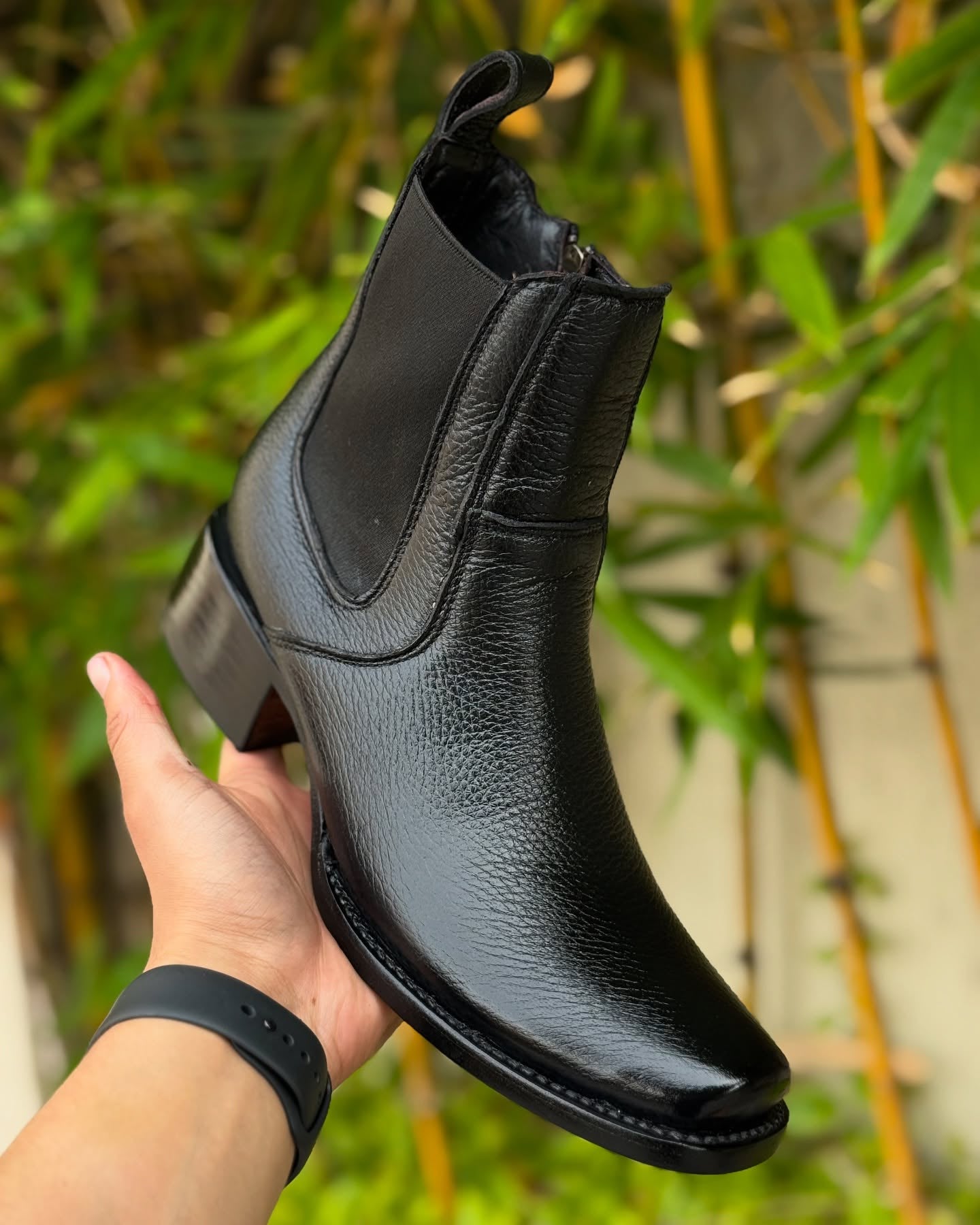 New Model Original Deerskin Cowboy Boots