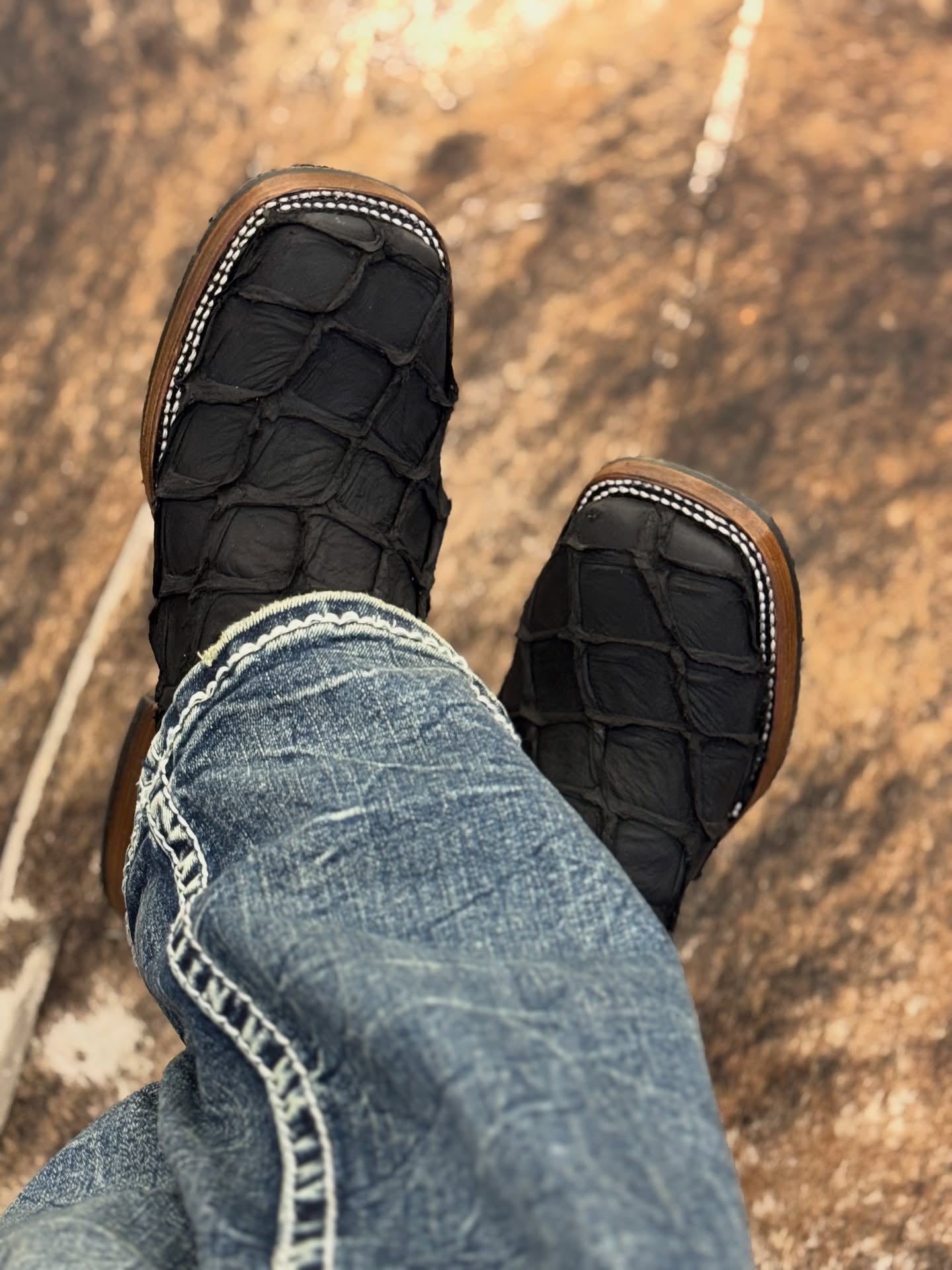 ORIGINAL NEW COLOR ASH Cowboy Boots