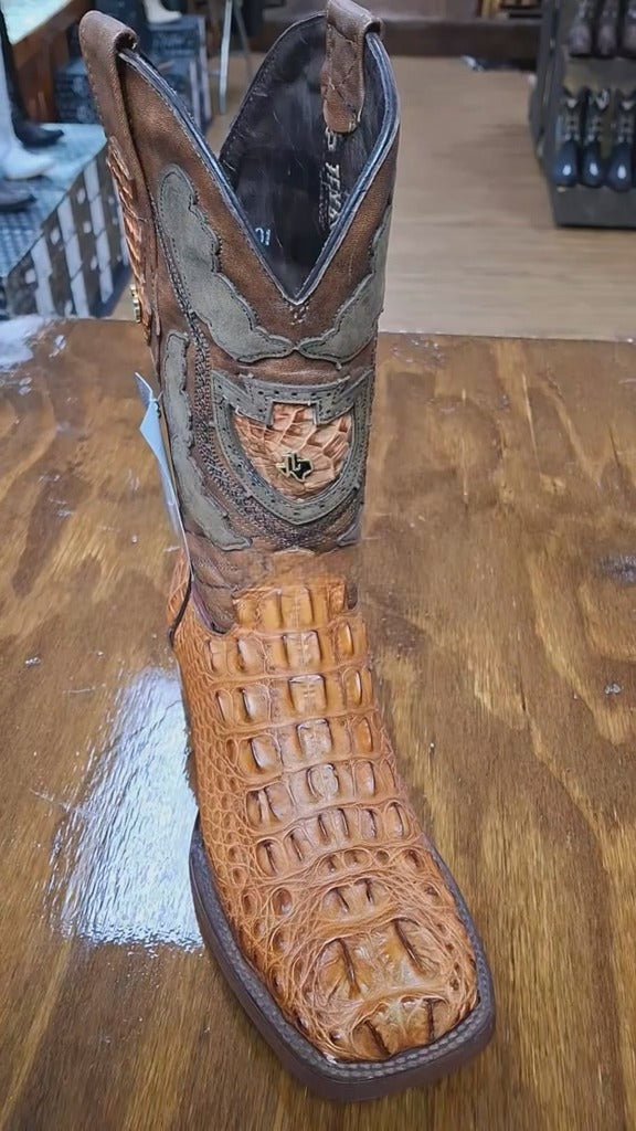Vintage Hornback Gator Boots