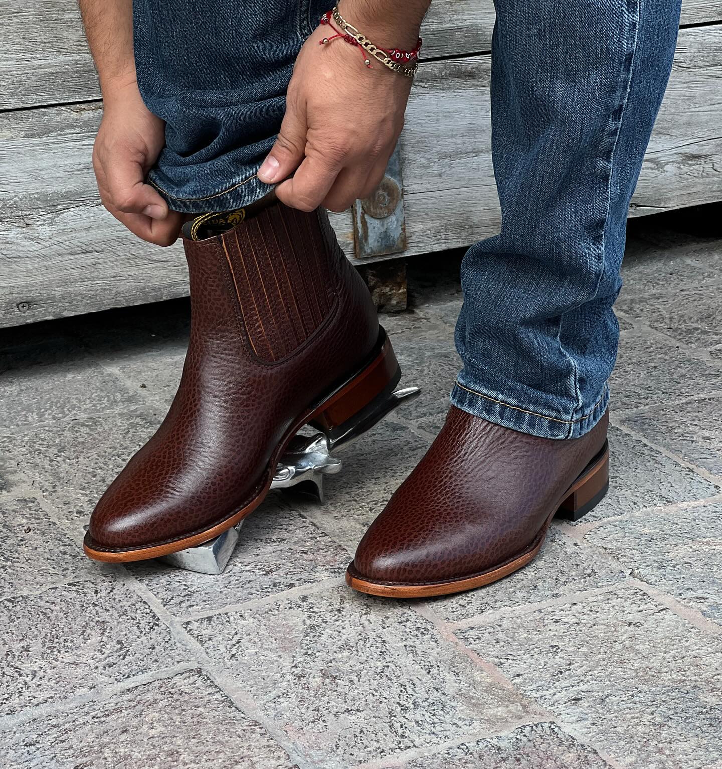 Stylish Model Cowboy Boots