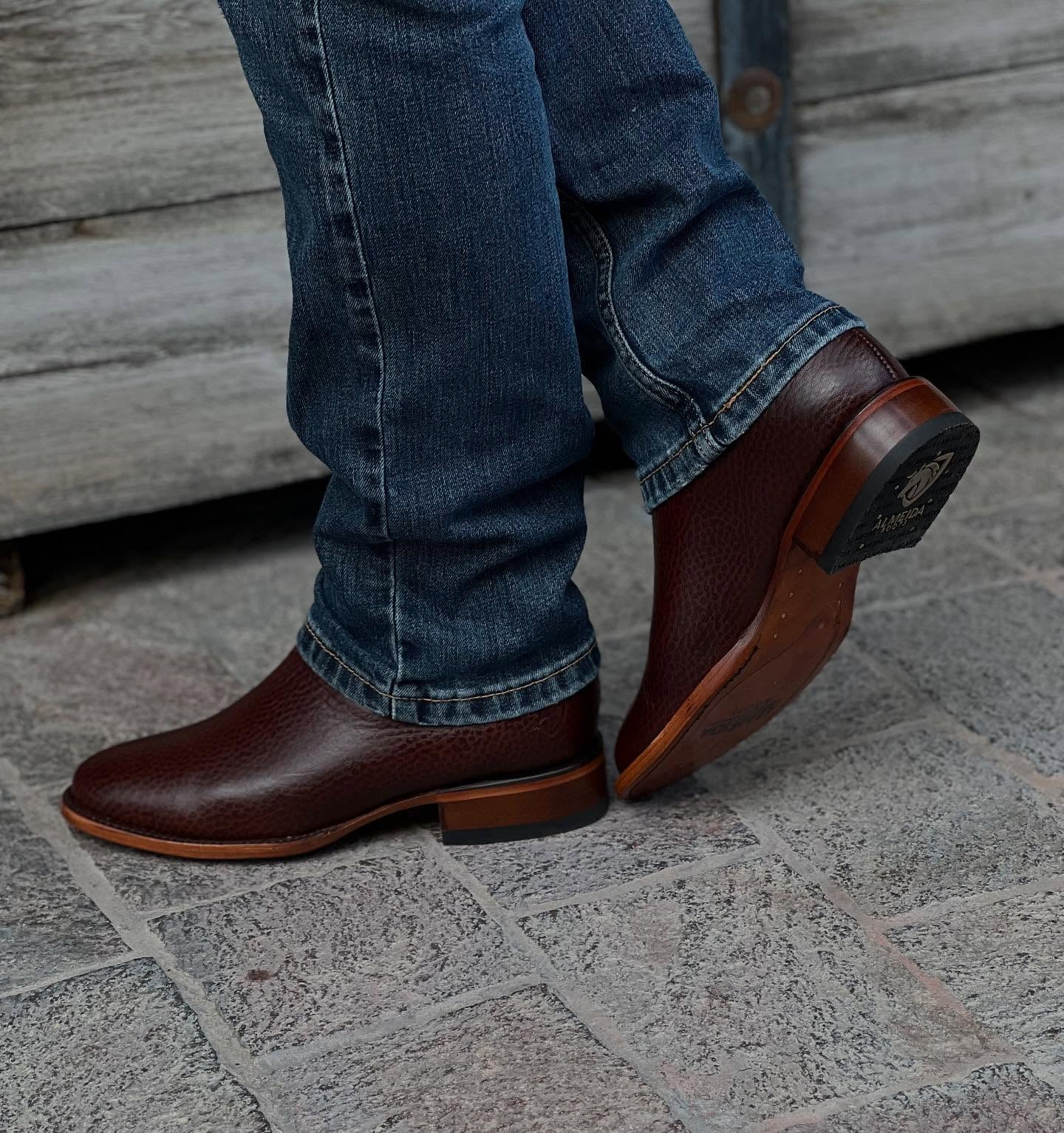Stylish Model Cowboy Boots
