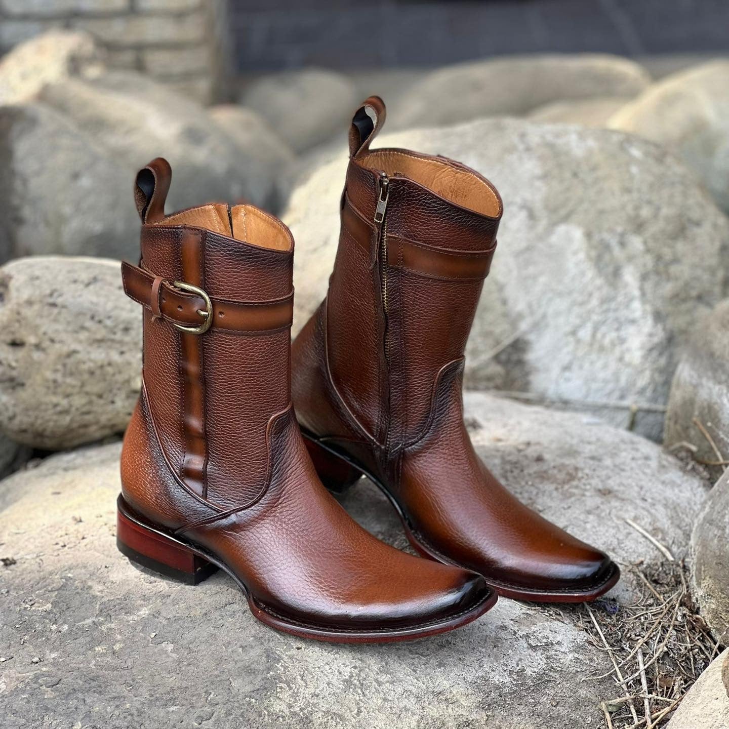 Square Knights Western Cowboy Boots