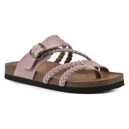 Hayleigh Braided Leather Footbed Sandal
