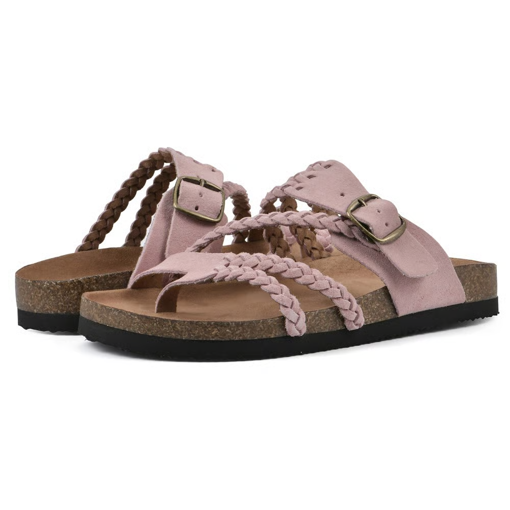 Hayleigh Braided Leather Footbed Sandal