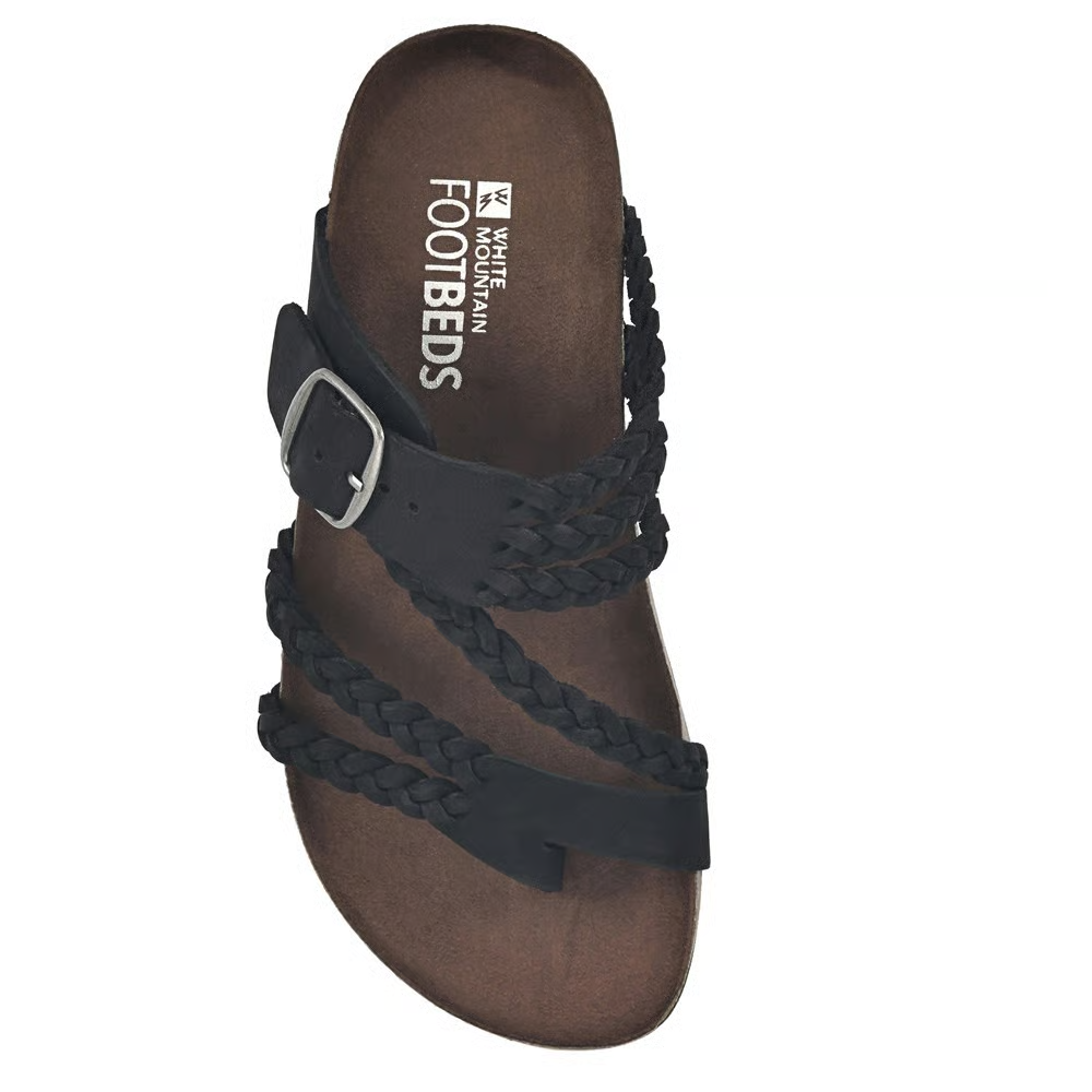 Hayleigh Braided Leather Footbed Sandal