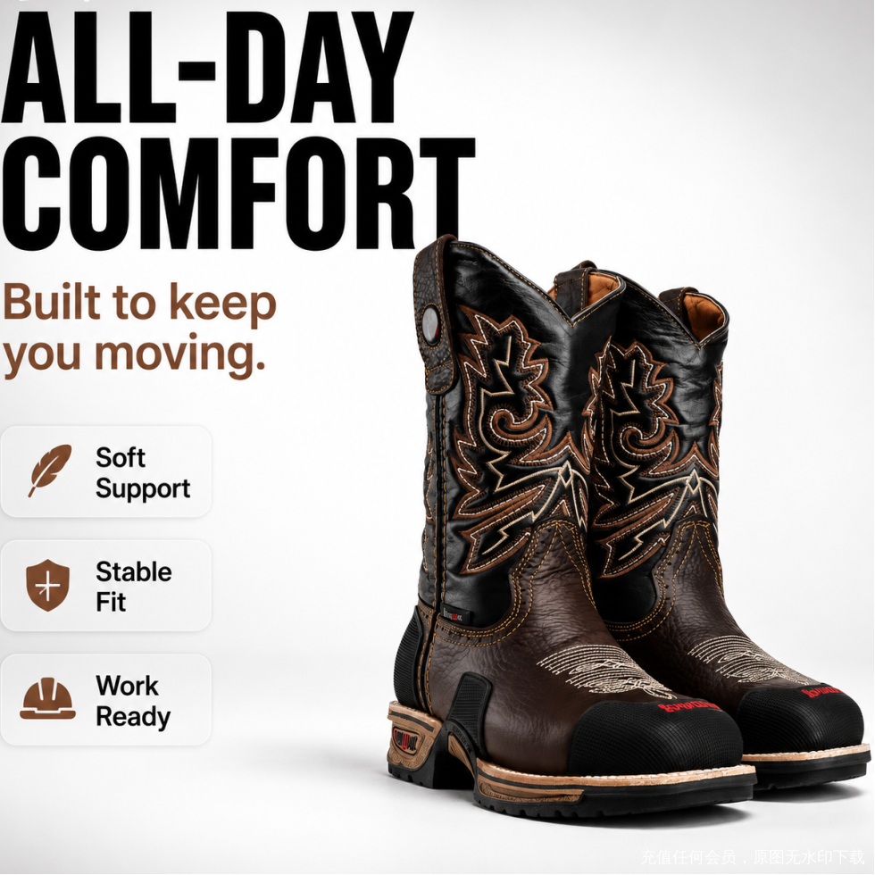 Men's Western Work Boots