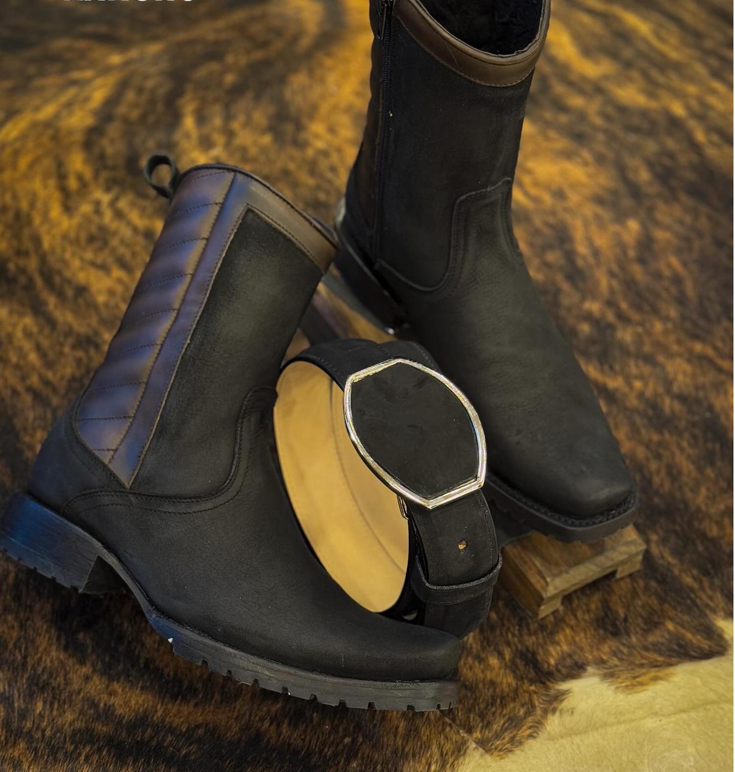 Original Leather Western Cowboy Boots 33