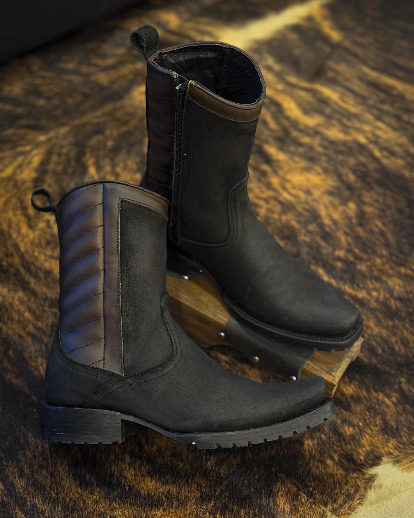 Original Leather Western Cowboy Boots 33