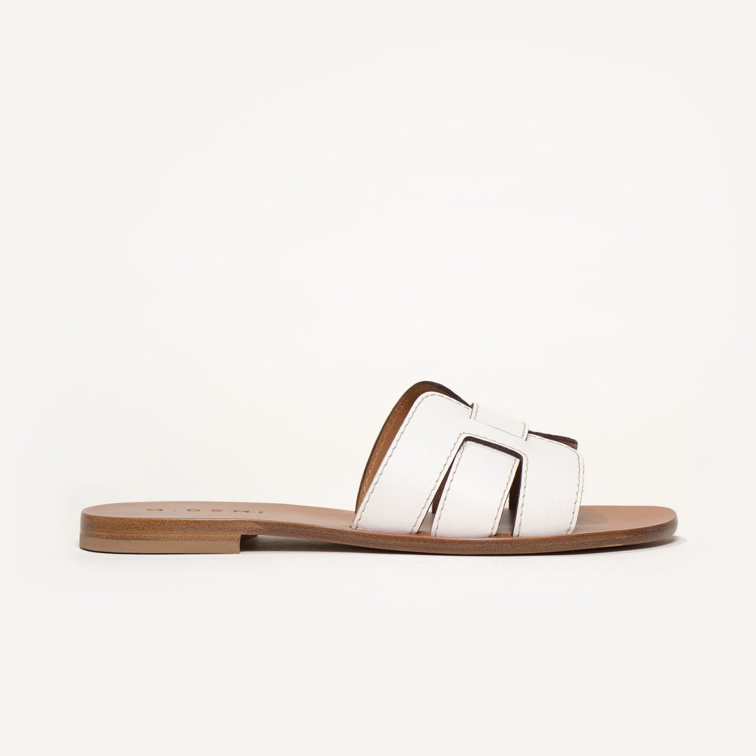 Quintessential Technique leather sandal.
