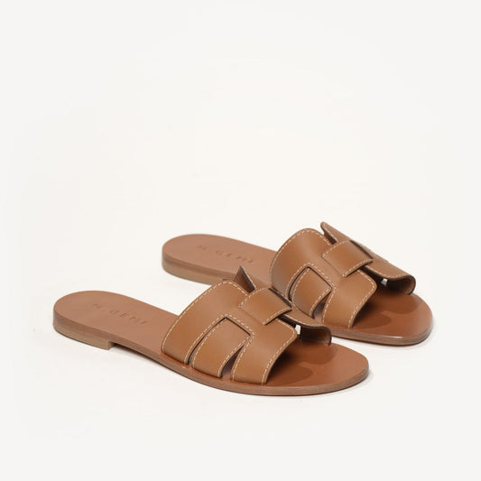 Quintessential Technique leather sandal.