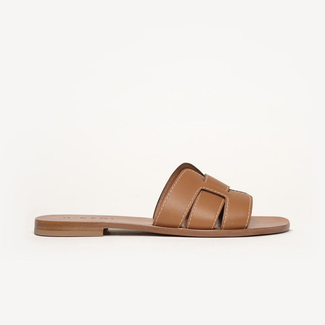 Quintessential Technique leather sandal.