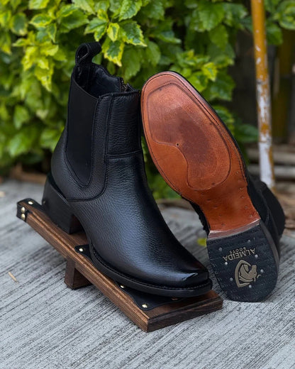 New Model Original Deerskin Cowboy Boots