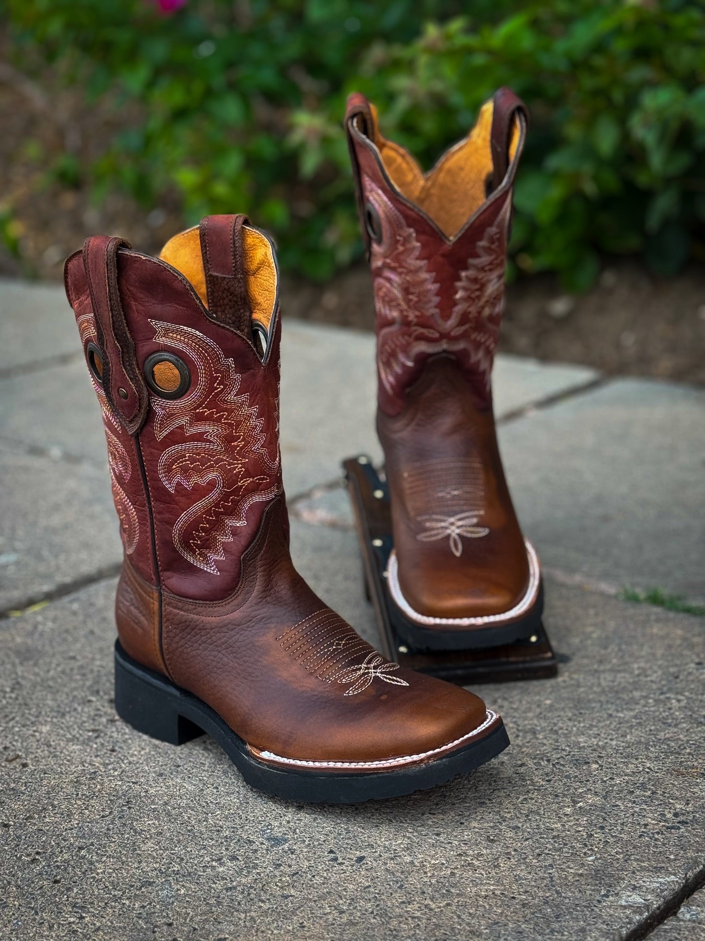 Puro Work Western Cowboy Boots