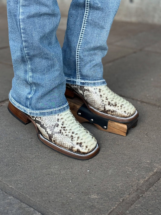 GENUINE PYTHON LEATHER BOOTS