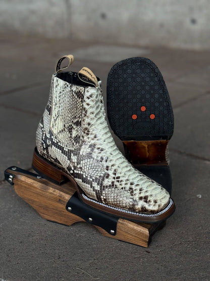 GENUINE PYTHON LEATHER BOOTS