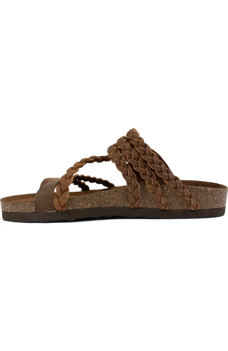 Hayleigh Braided Leather Footbed Sandal