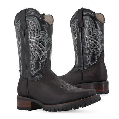 Truck Sole Cowboy Boots