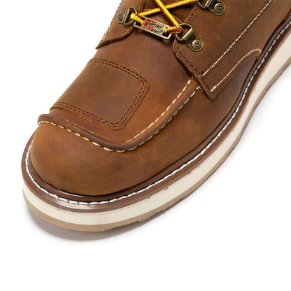 Magnolia Sided Zip Safe Work Boots