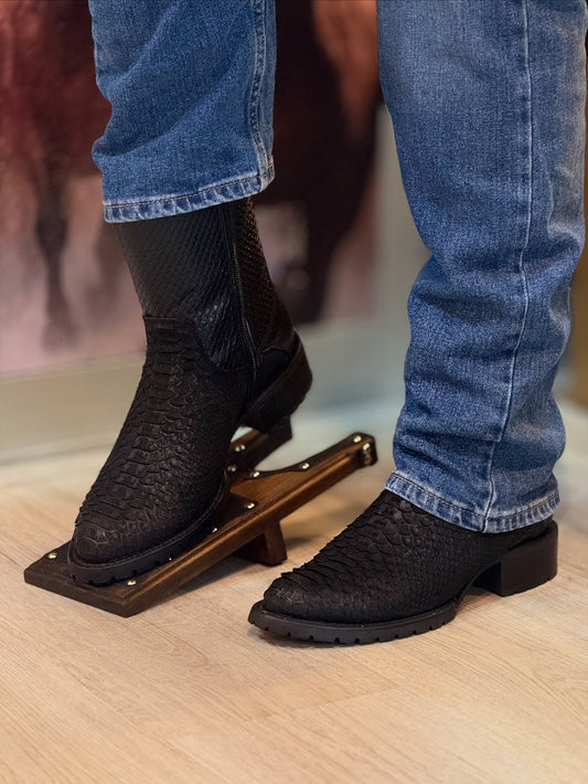 Exotic Leather Western Cowboy Boots