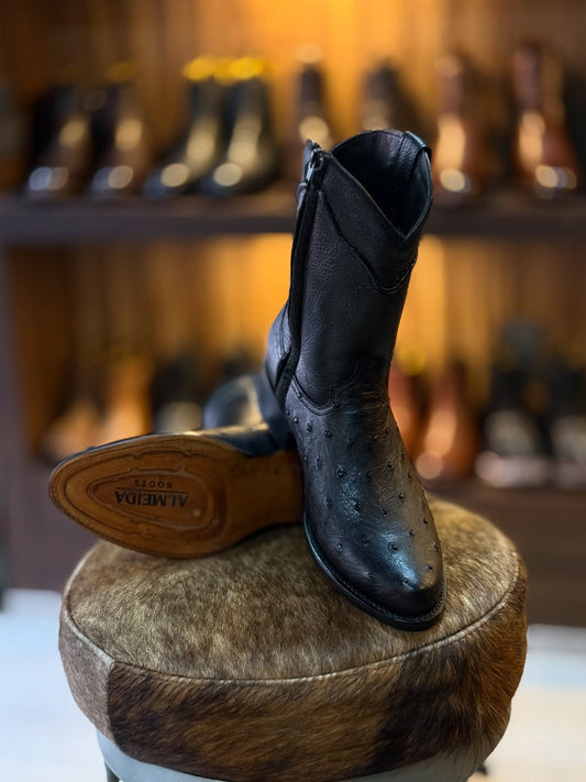Ostrich Lucchese Cowboy Boots