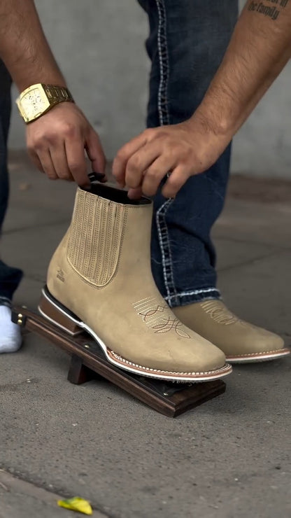 Double Density Bull Western Cowboy Boots