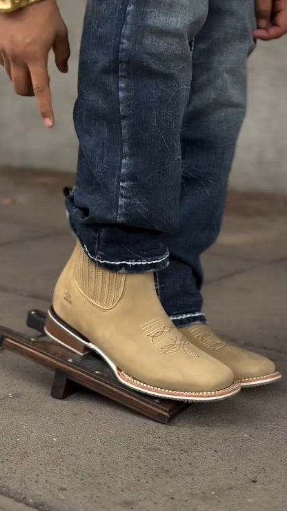 Double Density Bull Western Cowboy Boots