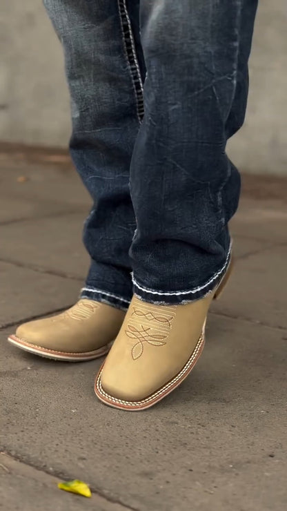 Double Density Bull Western Cowboy Boots