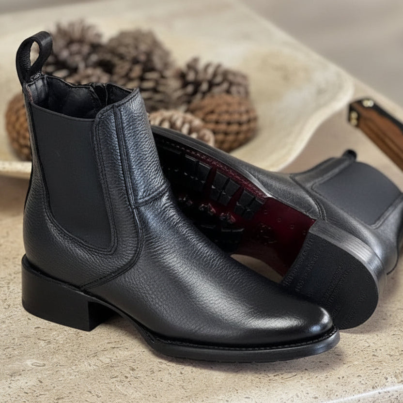 Deerskin Ultra Western Cowboy Boots