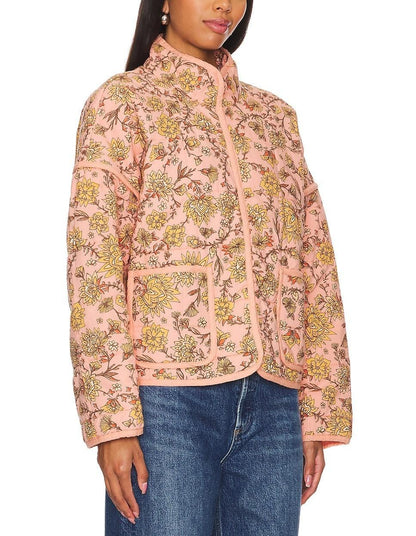 Peach Combo Cotton Jacket