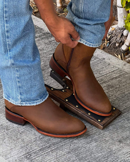 Original Anti-scratching Leather Cowboy Boots
