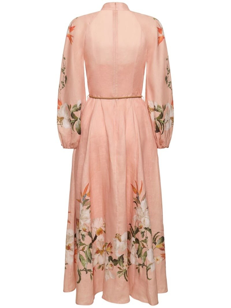 Pink Waist Tie Lexi Maxi Dress