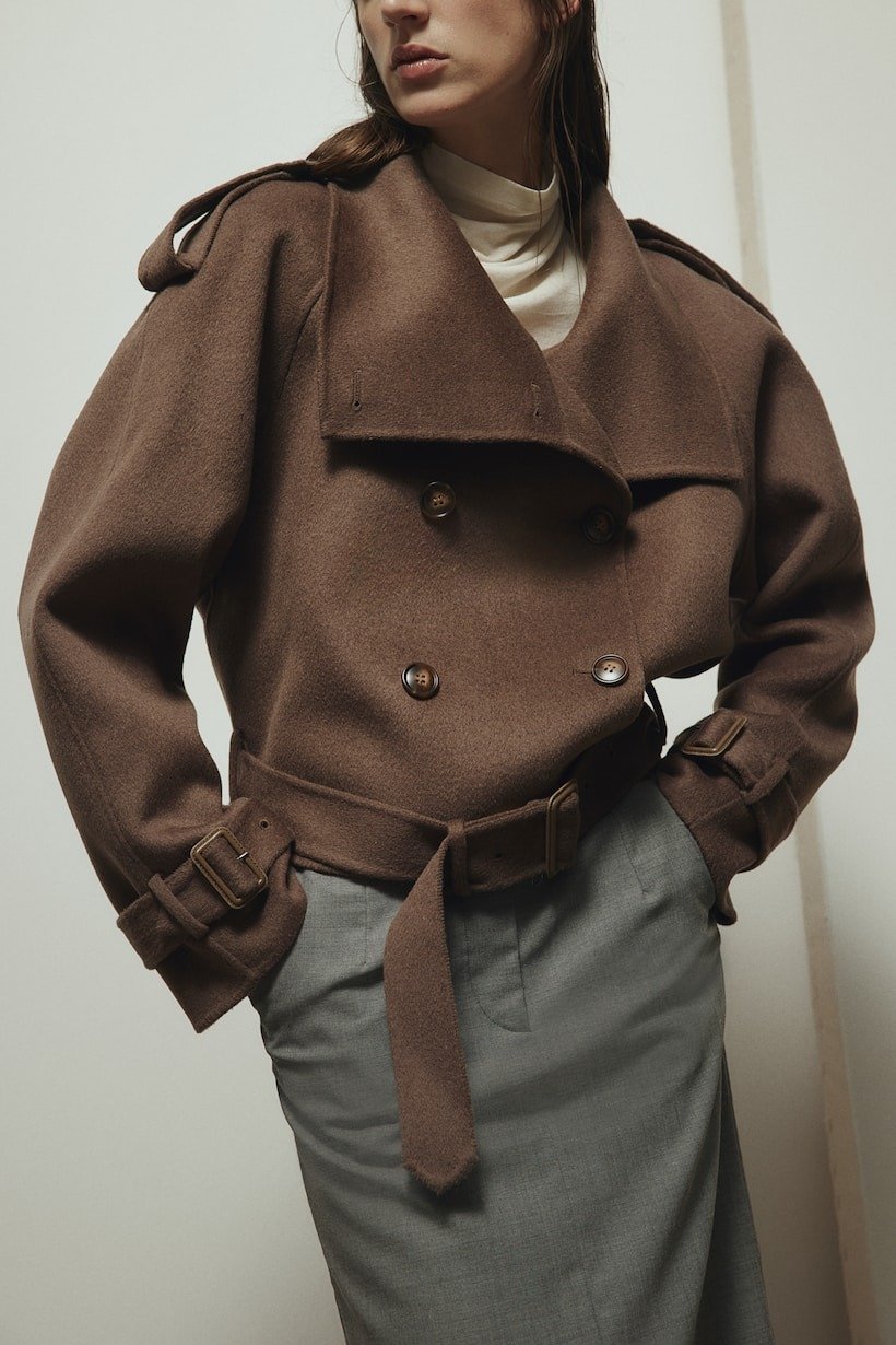 Belt-detail Jacket