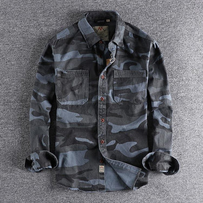 kings Cross camo Button Up Shirt