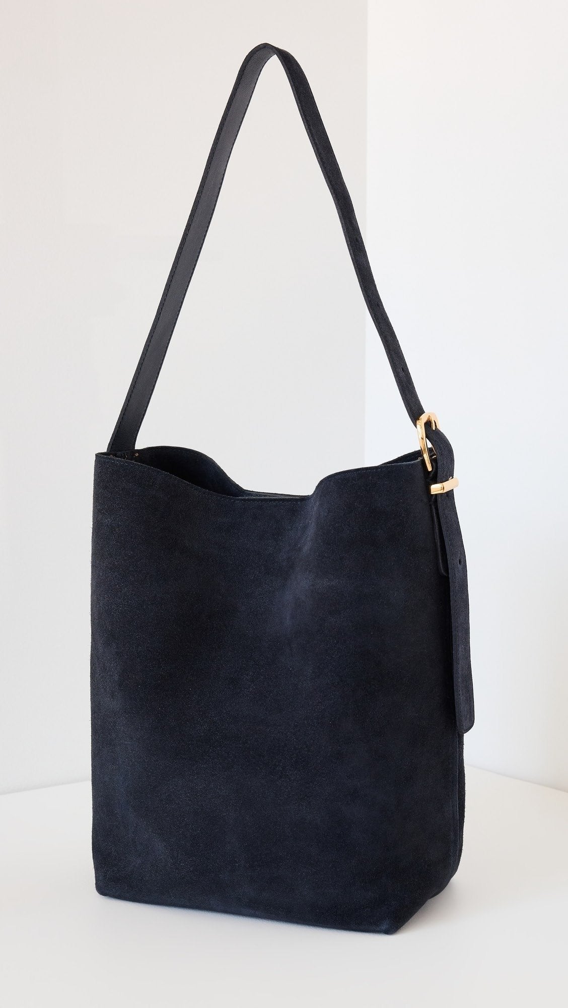 Suede Essentials Bucket Tote