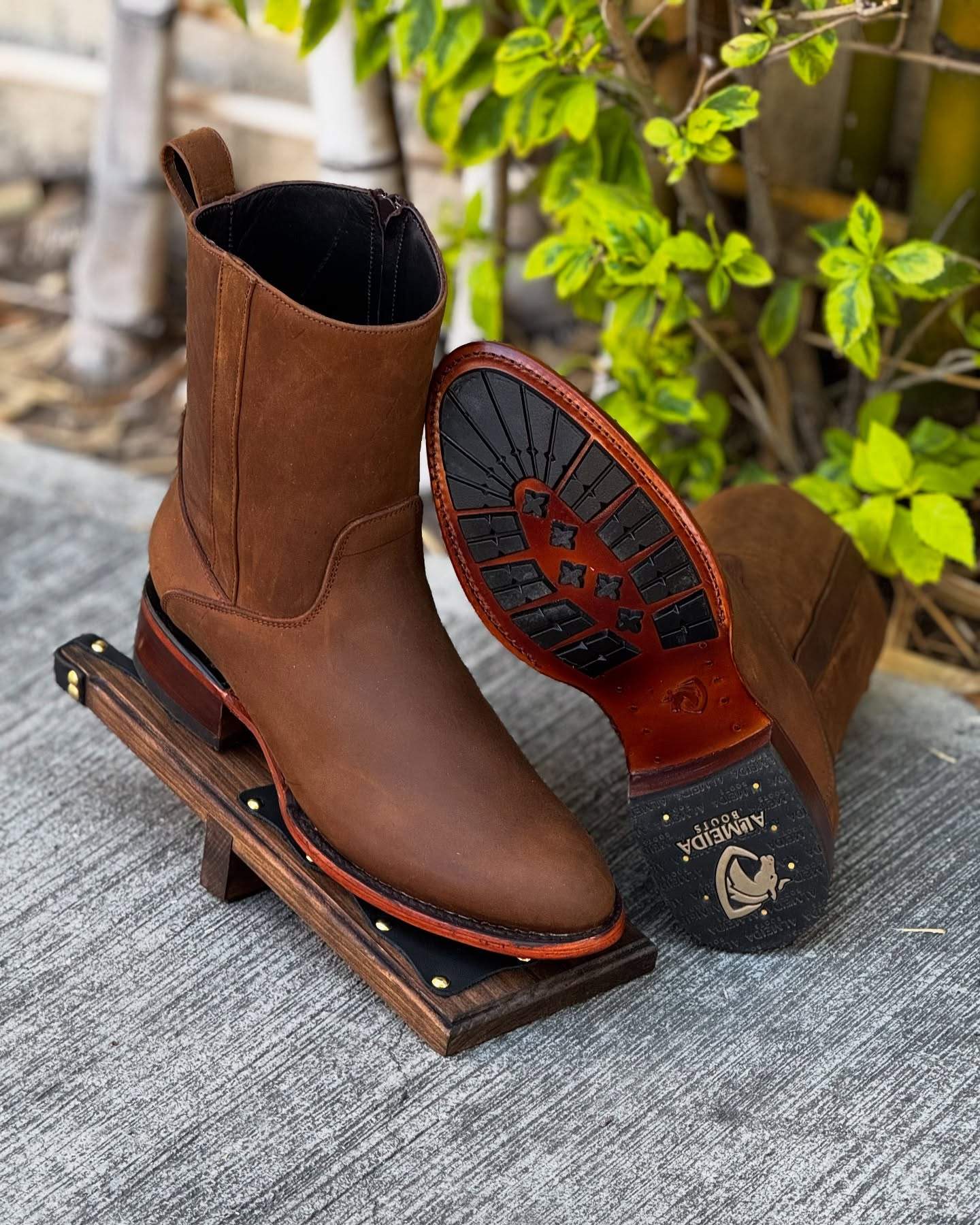 Original Anti-scratching Leather Cowboy Boots