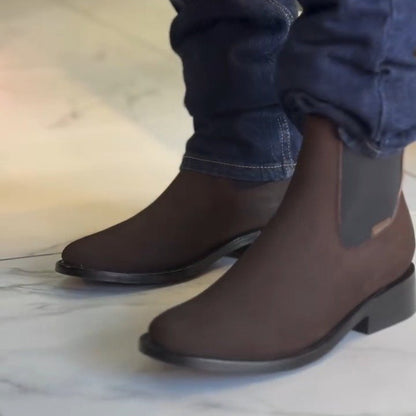 Chelsea Ankle Western Cowboy Boots