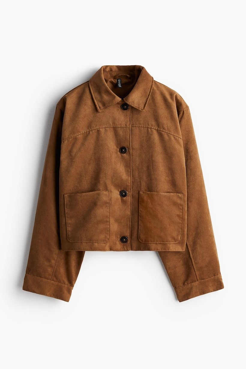 Brown Collared jacket