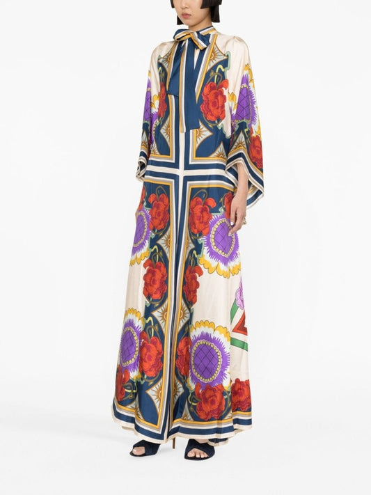 Magnifico Floral-Print Maxi Dress