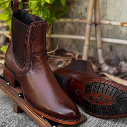 Deerskin Ultra Western Cowboy Boots