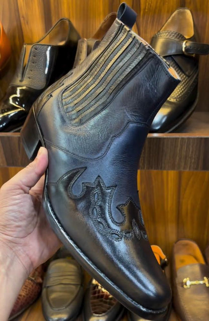 Carved Rider Boots