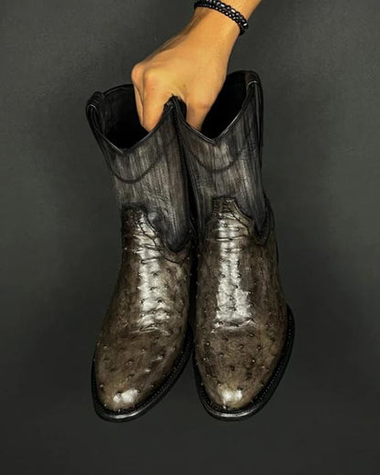 Avestruz Cowboy Boots