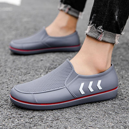 Casual Simple Textured Stretch Loafers