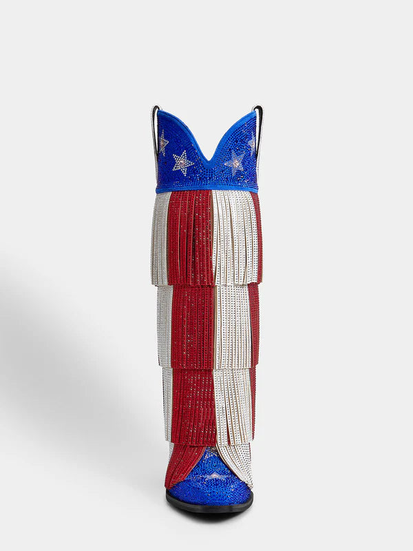 Star Motifs Boots